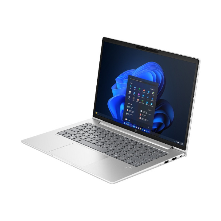 Лаптоп HP ProBook 4 G1iR, Intel Core 5 120U, 14" WUXGA 300nits, 16GB RAM, 512GB SSD, WiFi 6E, Pike Silver, Win 11 Pro - B9YK2ET