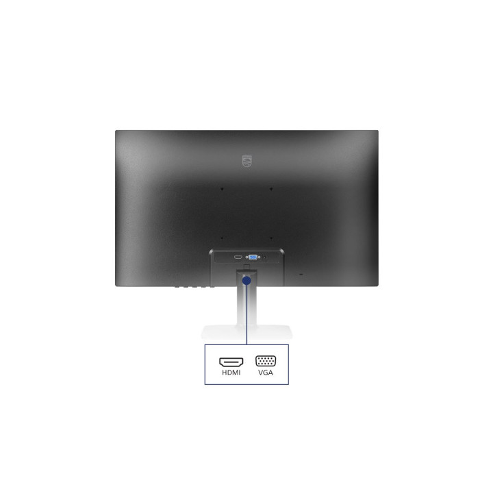 Монитор Philips 23.8" Series 1000 1920x1080, 120Hz IPS, Flat Fixed base tilt, AdaptiveSync, HDMIx1, VGAx1, 300cd/m2 - 24E2N1110/00