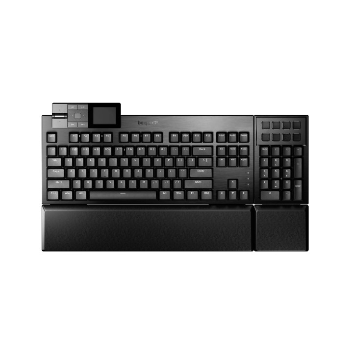 Професионална геймърска механична клавиатура be quiet! DARK MOUNT, be quiet! Silent Switches [Tactile] - BT002US