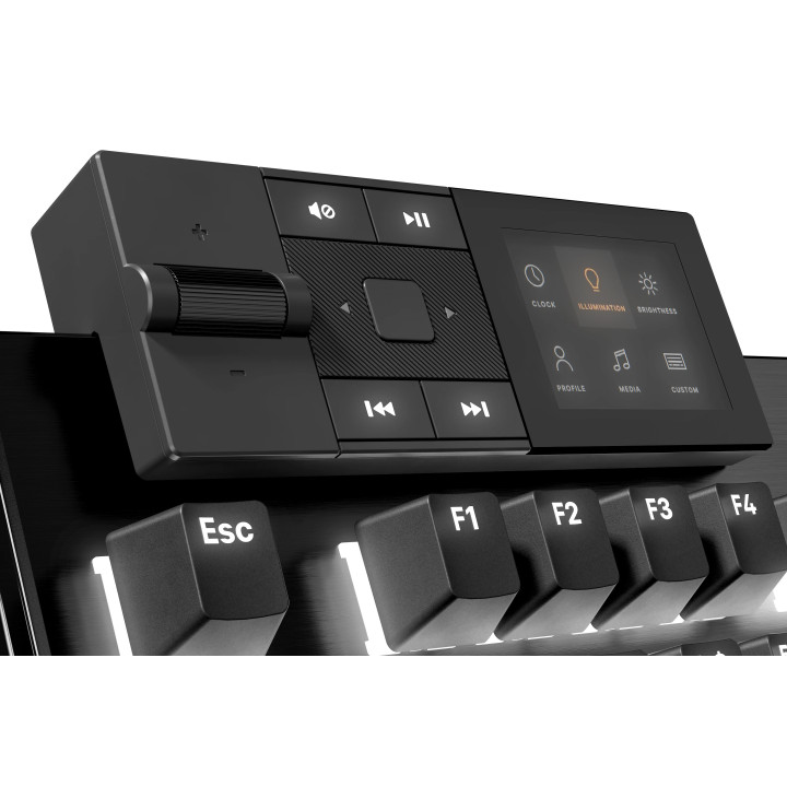 Професионална геймърска механична клавиатура be quiet! DARK MOUNT, be quiet! Silent Switches [Tactile] - BT002US