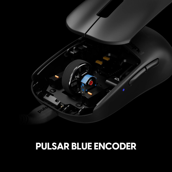 Професионална геймърска мишка Pulsar X2 Wired Size2 Black - PX2221D