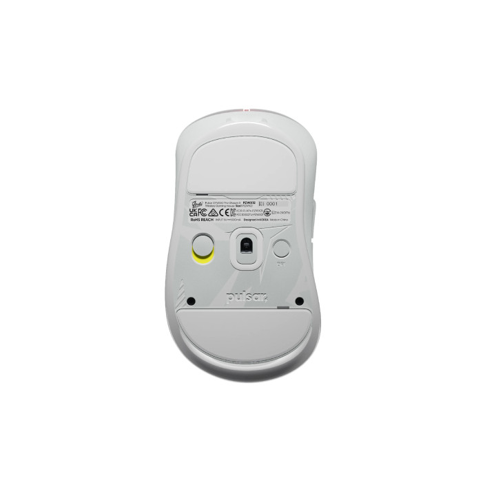 Професионална безжична геймърска мишка Pulsar ZywOo The Chosen Mouse Size1 White 8K - PZWX12