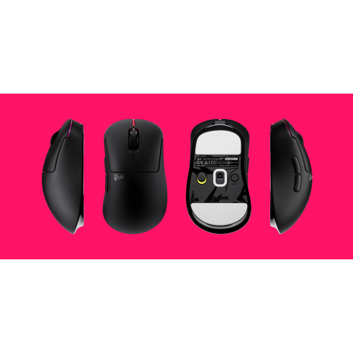 Професионална безжична геймърска мишка Pulsar ZywOo The Chosen Mouse Size1 White 8K - PZWX12