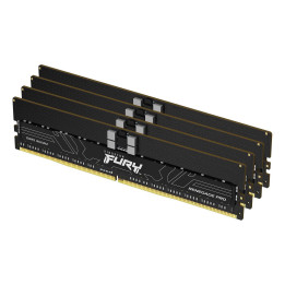 RAM памет Kingston 128GB(4x32GB) DDR5 6400MHz FURY Renegade Pro CL32 RDIMM - KF564R32RBE2K4-128