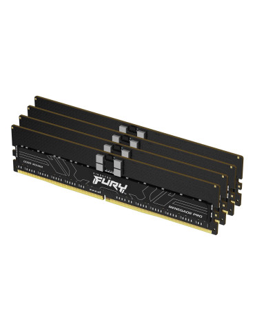 RAM памет Kingston 64GB(4x16GB) DDR5 6000MHz FURY Renegade Pro CL28 RDIMM - KF560R32RBK4-64