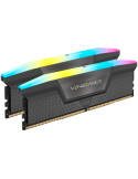 RAM памет Corsair 32GB(2x16GB) DDR5 6400MHz Vengeance RGB, CL32-40-40-84 1.40V Intel XMP & AMD EXPO, GREY - CMH32GX5M2B6400Z32