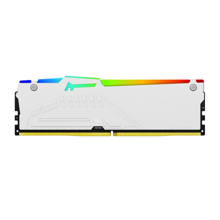 RAM памет Kingston 32GB(2x16GB) DDR5 6000MHz FURY Beast White RGB CL36 AMD EXPO - KF560C36BWEAK2-32