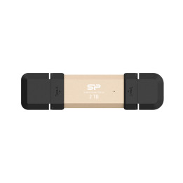 Външен SSD диск Silicon Power 2TB DS72 Gold - SP002TBUC3S72VPG
