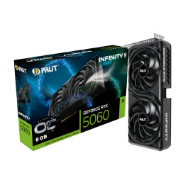 Видео карта Palit Nvidia GeForce RTX 5060 INFINITY 2 OC 8GB, 128 bit - NE75060V19P1-GB2063L