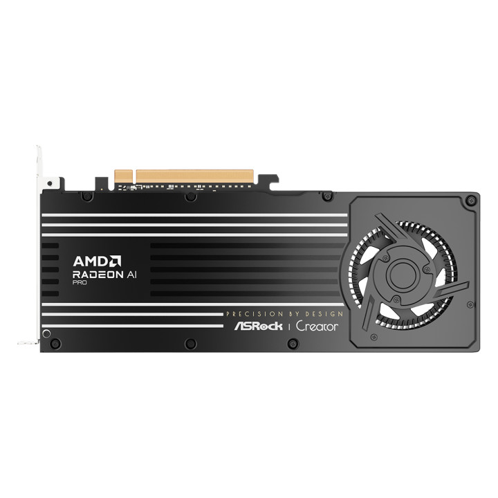 Видео карта AsRock Radeon AI PRO R9700 Creator 32GB GDDR6 - R9700 CT 32G