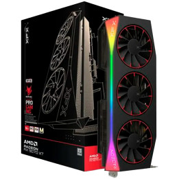 Видео карта XFX Mercury AMD Radeon RX 9070XT OC Magnetic Air Edition with RGB 16GB GDDR6, 256bit - RX-97TMARGB9