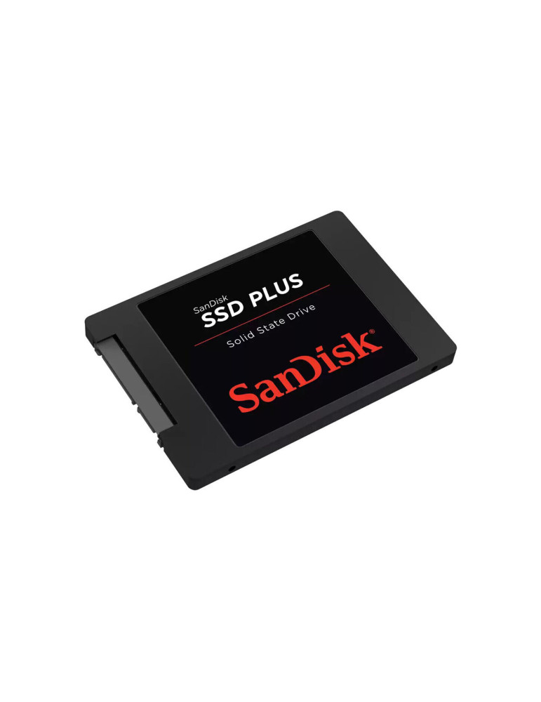 SSD диск SanDisk Plus 240GB, до 505/440MB/s  SATA Revision 3.0 (6 Gb/s), шоко устойчиво - SDSSDA-240G-G28