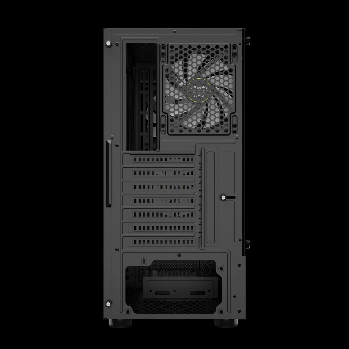 Кутия за компютър GamdiasTALOS E3 CG, ATX, 3 x 120 mm A-RGB, Curved Glass - GAMDIAS-TALOS-E3-CG-BK