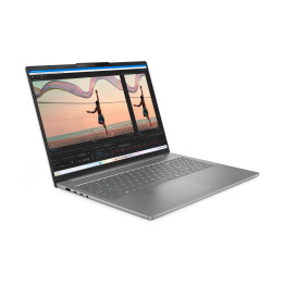Лаптоп Lenovo IdeaPad 5 Slim, AMD Ryzen 7 7735HS, 16" WUXGA (1920x1200) IPS, 32GB RAM, 1TB SSD, Radeon 680M - 83HU000TBM