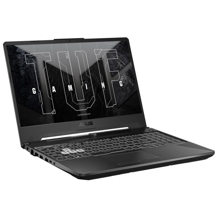 Лаптоп Asus TUF Gaming A15 FA506NCG, AMD Ryzen 7 7445HS, 15.6" FHD (1920x1080) 144Hz IPS, 16GB RAM, 512GB SSD, GeForce RTX 3050 4GB GDDR6 - HN185