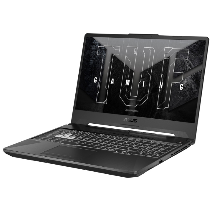 Лаптоп Asus TUF Gaming A15 FA506NCG, AMD Ryzen 7 7445HS, 15.6" FHD (1920x1080) 144Hz IPS, 16GB RAM, 512GB SSD, GeForce RTX 3050 4GB GDDR6 - HN185
