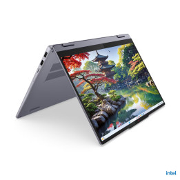 Лаптоп Lenovo IdeaPad 5 2-in-1, Intel Core Ultra 5 225U, 16" WUXGA (1920x1200) IPS Touch, 16GB RAM, 512GB SSD, Graphics - 83KS000PBM