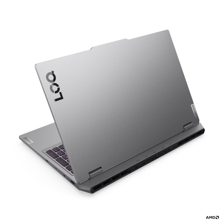Лаптоп Lenovo LOQ, AMD Ryzen 7 250, 15.6" FHD (1920x1080) 144Hz IPS, 16GB RAM, 1TB SSD, GeForce RTX 5050 8GB GDDR6 - 83JG004CBM