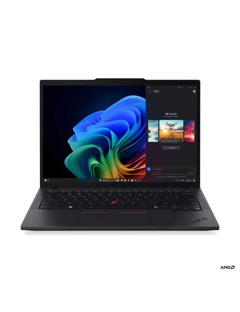 Лаптоп Lenovo ThinkPad 14 Gen 6, AMD Ryzen AI 7 PRO 350, 14" WUXGA (1920x1200) IPS, 32GB RAM, 512GB SSD, Radeon 880M - 21QJ0057BM