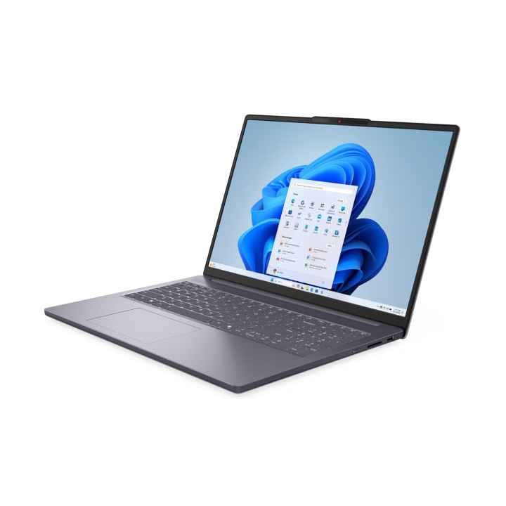 Лаптоп Lenovo IdeaPad 3 Slim, AMD Ryzen 5 7535HS, 16" WUXGA (1920x1200) IPS, 16GB RAM, 512GB SSD, Radeon 660M - 83K8004FBM