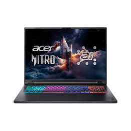 Лаптоп Acer Nitro 18, AMD Ryzen AI 9 365, 18" WUXGA (1920x1200) 165Hz IPS, 32GB RAM, 1TB SSD, GeForce RTX 5060 8GB GDDR7 - AN18-61-R14D