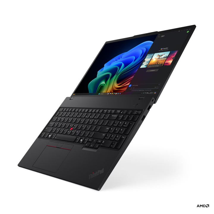 Лаптоп Lenovo ThinkPad T16 Gen 4, AMD Ryzen AI 7 PRO 350, 16" WUXGA (1920x1200) IPS, 32GB RAM, 512GB SSD, Radeon 880M - 21QN001RBM