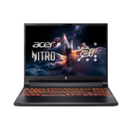 Лаптоп Acer Nitro V16, AMD Ryzen AI 7 350, 16" WUXGA (1920x1200) 165Hz IPS, 32GB RAM, 1TB SSD, GeForce RTX 5070 8GB GDDR7 - ANV16-61-R1PQ