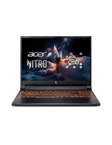 Лаптоп Acer Nitro V16, AMD Ryzen AI 7 350, 16" WUXGA (1920x1200) 165Hz IPS, 32GB RAM, 1TB SSD, GeForce RTX 5070 8GB GDDR7 - ANV16-61-R1PQ