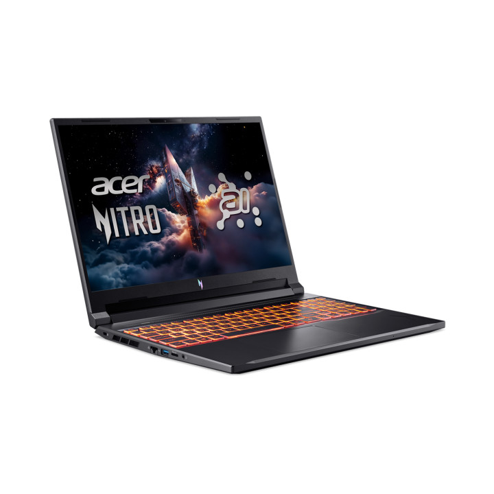 Лаптоп Acer Nitro V16, AMD Ryzen AI 7 350, 16" WUXGA (1920x1200) 165Hz IPS, 32GB RAM, 1TB SSD, GeForce RTX 5070 8GB GDDR7 - ANV16-61-R1PQ
