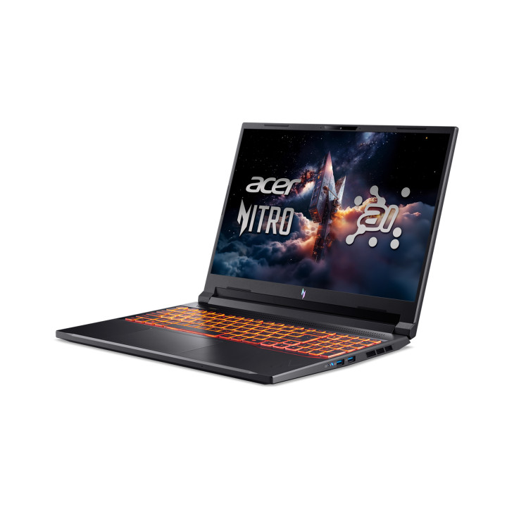 Лаптоп Acer Nitro V16, AMD Ryzen AI 7 350, 16" WUXGA (1920x1200) 165Hz IPS, 32GB RAM, 1TB SSD, GeForce RTX 5070 8GB GDDR7 - ANV16-61-R1PQ