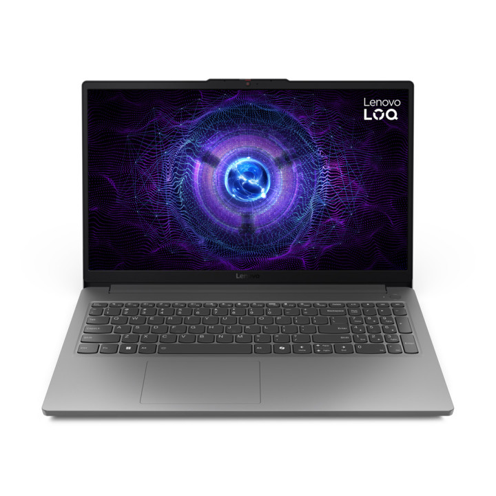 Лаптоп Lenovo LOQ, Intel Core i5-12450HX, 15.6" FHD (1920x1080) 144Hz IPS, 16GB RAM, 512GB SSD, GeForce RTX 4060 8GB GDDR6 - 83LK000PBM