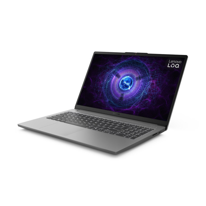 Лаптоп Lenovo LOQ, Intel Core i5-12450HX, 15.6" FHD (1920x1080) 144Hz IPS, 16GB RAM, 512GB SSD, GeForce RTX 4060 8GB GDDR6 - 83LK000PBM