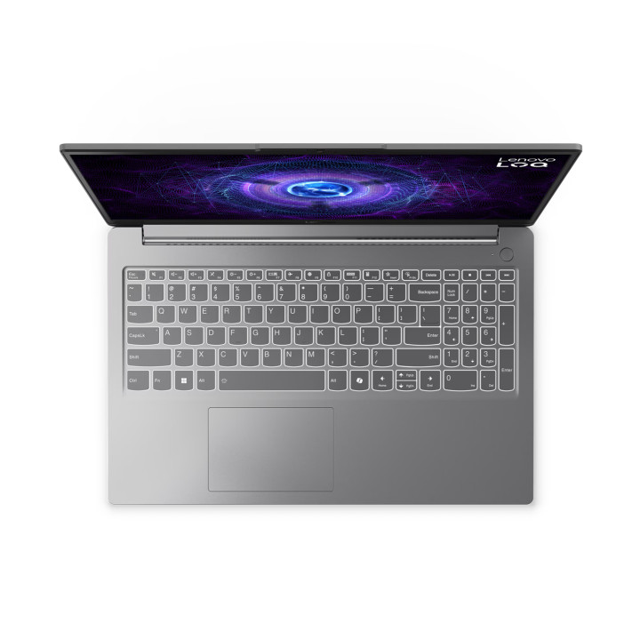 Лаптоп Lenovo LOQ, Intel Core i5-12450HX, 15.6" FHD (1920x1080) 144Hz IPS, 16GB RAM, 512GB SSD, GeForce RTX 4060 8GB GDDR6 - 83LK000PBM