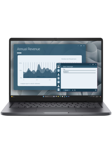 Лаптоп Dell Pro 14, AMD Ryzen 5 220, 14.0" WUXGA (1920x1200), 8GB RAM, 512GB SSD, AMD Radeon 740M, Win 11 Pro - BTO504_PC14255_EMEA_WIN