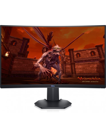 Монитор Dell S2721HGFA, 27" Full HD Curved AG, VA, 1ms, 4 ms, FHD, 144Hz, NVIDIA G-SYNC, AMD FreeSync, HDMI, DP, Black