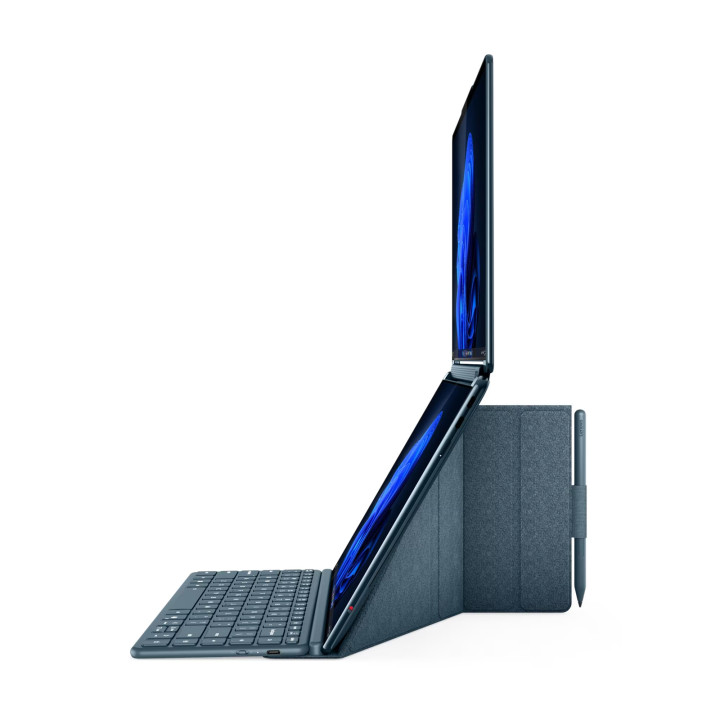 Лаптоп Lenovo Yoga Book 9 14, Intel Core Ultra 7 255H, 14" 2.8K (2880x1800) 120Hz OLED, 32GB RAM, 1TB SSD, Win 11 Home - 83KJ0019RM