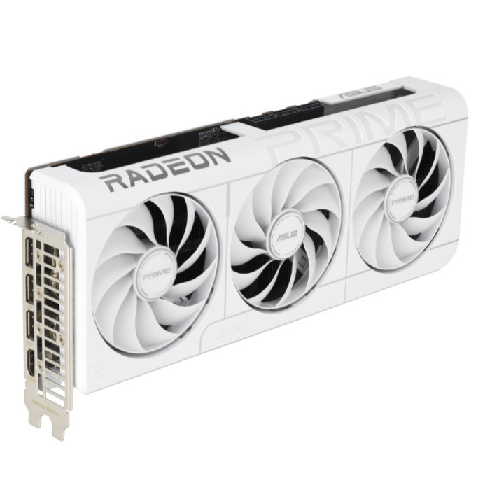 Видео карта Asus Prime RX 9070XT 16GB GDDR6 OC White,  256bit - 90YV0L75-M0NA00