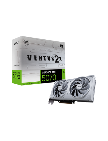 Видео карта MSI Nvidia GeForce RTX 5070 12G VENTUS 2X, 12GB GDDR7, 192bit - 912-V532-026