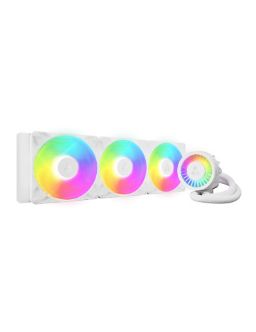 Водно охлаждане за процесор Arctic Liquid Freezer III Pro 420 A-RGB White - ACFRE00189A
