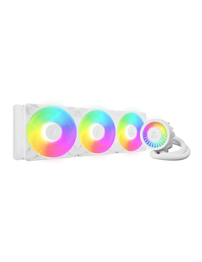 Водно охлаждане за процесор Arctic Liquid Freezer III Pro 420 A-RGB White - ACFRE00189A