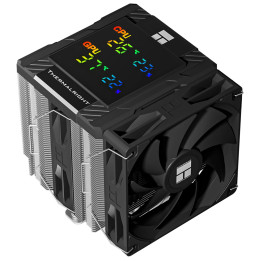 Охладител за процесор Thermalright Peerless Assassin 120 Digital Black, Dual-Tower,LGA1851/AM5 - PEERLESS-ASSASSIN-120-D-BK