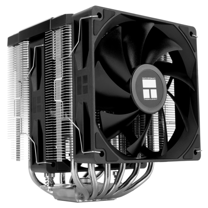 Охладител за процесор Thermalright Peerless Assassin 120 Digital Black, Dual-Tower,LGA1851/AM5 - PEERLESS-ASSASSIN-120-D-BK