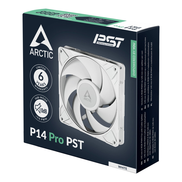 Вентилатор Arctic 140mm P14 Pro PST (White) - ACFAN00317A