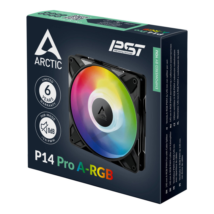 Вентилатор Arctic 140mm P14 Pro A-RGB - ACFAN00315A