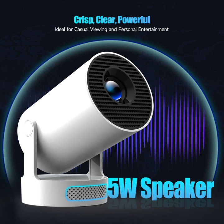 Преносим мултимедиен проектор MagCubic Portable Multimedia Projector HY300 Pro  - 4K, Android 11, Wi-Fi, Bluetooth 5.4 - MAGCUBIC-HY300-PRO-PLUS