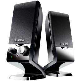 Bluetooth колони Edifier M1250 2.0 Audio System, USB, AUX, 1.2W (RMS), Volume Control, Black - M1250-BL