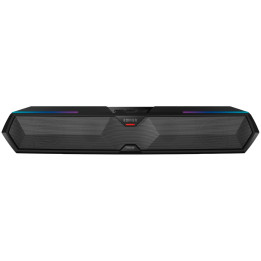 Bluetooth колонка Edifier MG300 Soundbar, BT V5.3, USB, AUX, 2x 52mm Drivers, RGB Lighting, 5W (RMS), Black - MG300-BL
