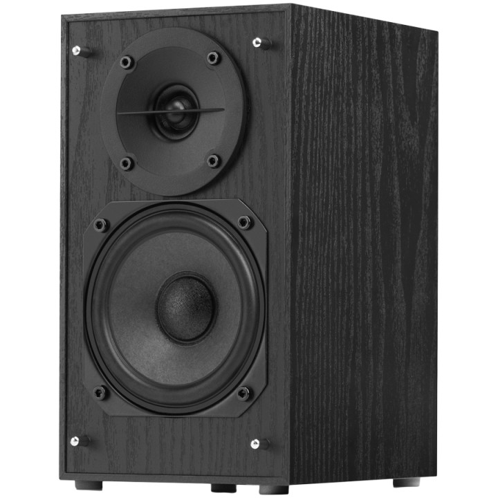 Bluetooth колони Edifier R33BT 2.0 Bookshelf Speakers, BT V5.0, AUX, 0.5-inch Tweeters, 3.5-inch Drivers, 10W (RMS), Control Buttons, Black - R33BT-BL