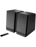 Bluetooth колони Edifier R1855DB 2.0 Bookshelf Speakers, BT V5.1, Optical, Coaxial, RCA, 0.75-inch Tweeters, 4-inch Drivers, Sub-Out, 70W (RMS), Control Knobs and Remote Control, Matte Black - R1855DB-MA