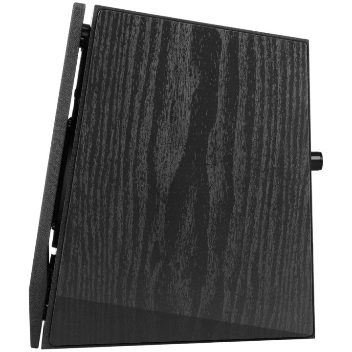 Bluetooth колони Edifier R1855DB 2.0 Bookshelf Speakers, BT V5.1, Optical, Coaxial, RCA, 0.75-inch Tweeters, 4-inch Drivers, Sub-Out, 70W (RMS), Control Knobs and Remote Control, Matte Black - R1855DB-MA